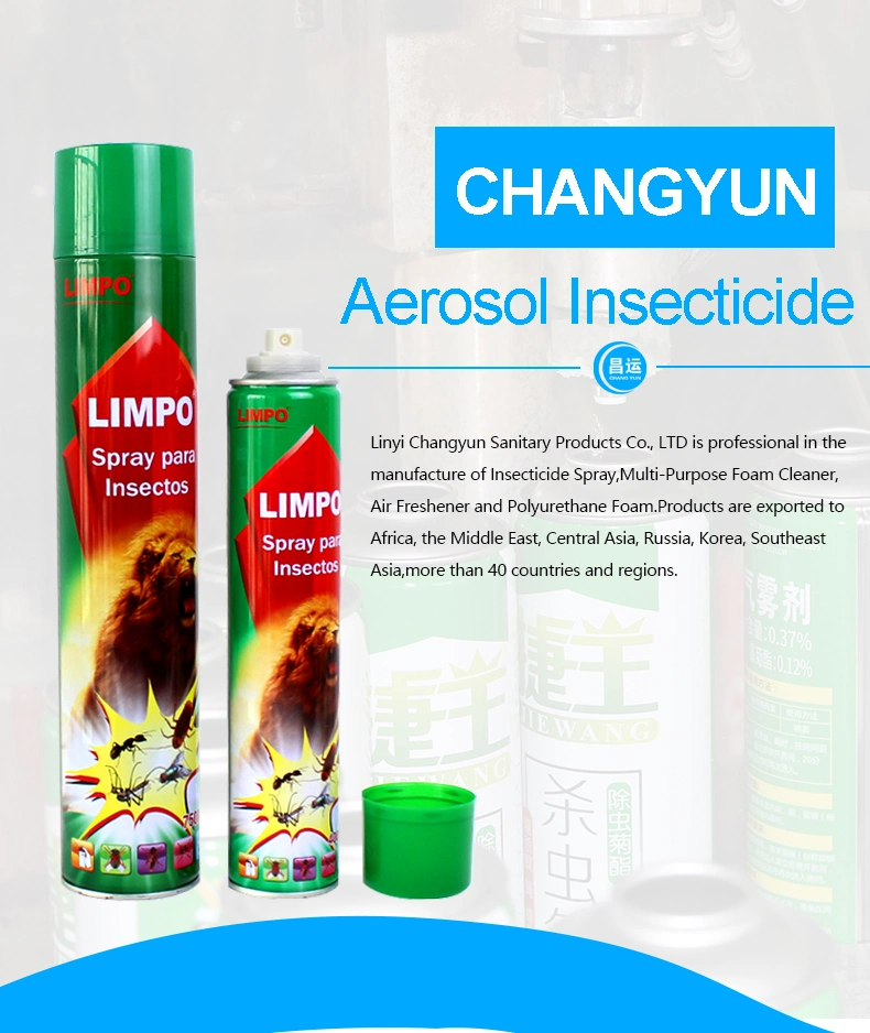 Household Aerosol Insecticide Mosquito Killer Spray