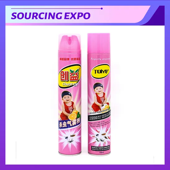 Insecticide Factory Low Price Good Quality Pest Repeller Aerosol Fly Killer Spray Manufacturer 