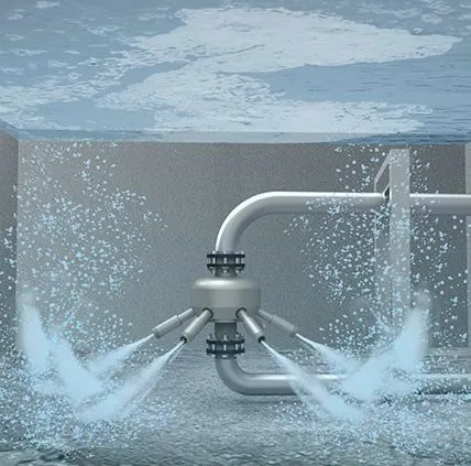 Submersible Ejector Aerator Supplying Dissolved Oxygen for Wastewater Treatment, Lavel Jet Aerator 